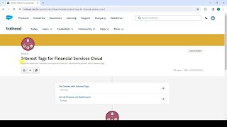 Interest Tags for Financial Services CloudGet Started with Interest TagsSetUp Reports amp Dashboards [upl. by Kwapong238]