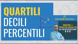 14 Quartili Percentili e Decili [upl. by Byers]