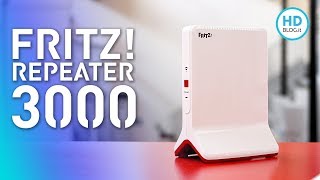 Recensione FRITZ Repeater 3000 WiFi mesh PLUG amp PLAY per tutta la casa [upl. by Lander930]