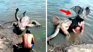 Fisherman Captured on Camera Something That Shocked the Whole World [upl. by Aicilehp725]