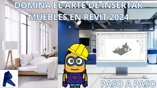 🔴Domina el arte de insertar muebles en Revit y transforma tus diseños [upl. by Oinesra]