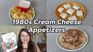 CREAM CHEESE APPETIZERS 😋 1980s Party Recipes [upl. by Hgielar]