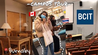 BCIT campus tour  Burnaby  พาทัวร์มหาลัยที่แคนาดา🇨🇦 [upl. by Elleoj]