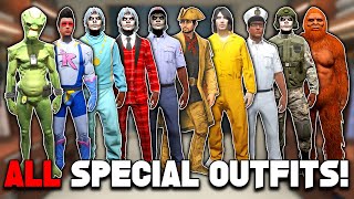 How To Unlock All Special Outfits In GTA 5 Online [upl. by Mackler867]