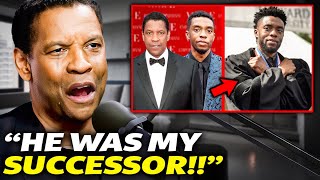 Denzel Washington Speaks On The Tragic D3ATH of Chadwick Boseman [upl. by Maite]