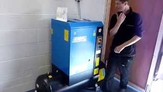 New ABAC 75 Screw Compressor [upl. by Nashom]