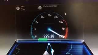 Hyperoptic 1Gbps Internet Speed Test [upl. by Rivalee447]