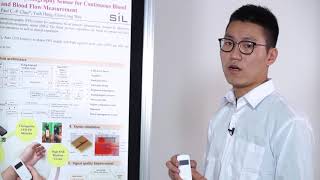 Live Demonstration a Novel Cuffless Photoplethysmography Sensor for Continuous Blood Pressure [upl. by Ecnahoy]