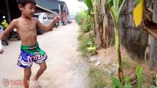 4YearOld Kicking a Banana Tree [upl. by Nylarat]