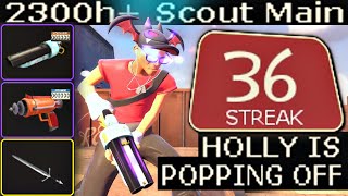 Angel of Happiness🔸2300h Scout Main Experience TF2 Gameplay [upl. by Nerra593]