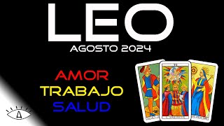 Horóscopo LEO AGOSTO 2024  Los ojos de Albert [upl. by Haymo]