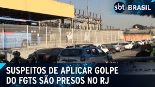 PM e outros quatro homens são presos suspeitos de praticar golpe do FGTS  SBT Brasil 210624 [upl. by Sonia]