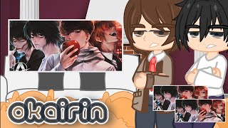 Death note react a Plano perfeitoAnirap [upl. by Nospmis]