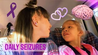 A Week With Teagan  Living with Severe Epilepsy  Seizure Footage [upl. by Iarahs]