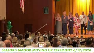 Seaford Manor School 2024 Moving Up Ceremony [upl. by Halyk401]