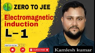 Electromagnetic induction Lecture 1  by KAMLESH SIR ZERO TO JEENEET [upl. by Silirama253]