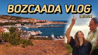 BOZCAADA VLOG  Dinlenmek isteyenlerin adresi [upl. by Esyned260]