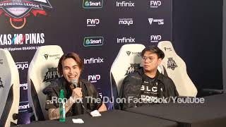 Blacklist International Post Match Media Interview  MPL Philippines S12 Elims Sept 15 2023 [upl. by Neehsuan]