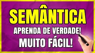 Libras e LSE  O que é SEMÂNTICA Aprenda TUDO Sobre SEMÂNTICA Passo a Passo  Exemplos [upl. by Iduj]