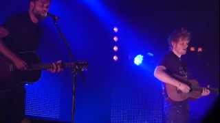 Ed Sheeran and Passenger  My Hearts On Fire live  DOCKS in Hamburg 060312 HD [upl. by Prem]