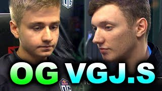 OG vs VGJSTORM  AWESOME GAME TOP 6 TI8  THE INTERNATIONAL 2018 DOTA 2 [upl. by Cinom]