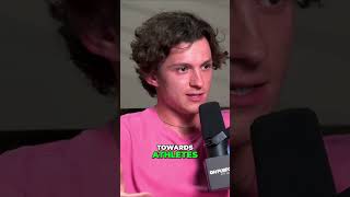 Who Does Tom Holland Look Up To shorts tomholland celebrity [upl. by Ahsela]