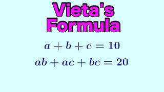 Vietas Formula [upl. by Sheepshanks]