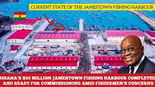 GHANAS 60 MILLION JAMESTOWN FISHING HARBOUR LATEST DEVELOPMENT AND PROGRESS [upl. by Netsirhk]