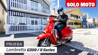 LAMBRETTA G350 X SERIES  Prueba  Review en español [upl. by Pudendas]