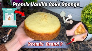 Premix Full Details  Premix se cake sponge kaise banaye  Vanilla Premix [upl. by Kenimod]