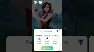 Low cp Ultra Beast can Defeat The leader Cliff🤯pokemonpokemongo pvpgblshortscliff pOkegIrLyt [upl. by Treva]