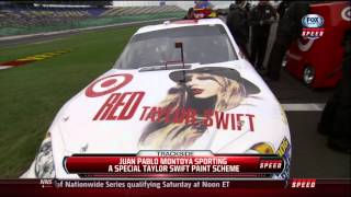 HD Juan Pablo Montoya Interview NASCAR Trackside 10192012 Part 1 [upl. by Ityak]