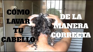 MASCARILLA ANTES QUE ACONDICIONADOR  Cómo lavar tu cabello correctamente [upl. by Nafis]