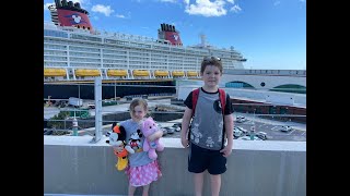 Disney Fantasy Day 1  Embarkation Room Changes Dinner at Enchanted Garden and The Pumpkin Tree [upl. by Boles]