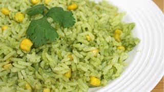 ARROZ VERDE POBLANO  ALE DE NAVA [upl. by Betsey39]