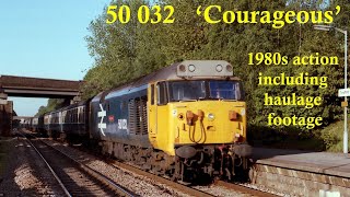 Trains in the 1980s  Class 50s  50 032 Courageous [upl. by Arocet]