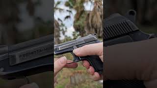 beretta 950b minx 22short oldschool range shooting pistol guns 2a boom boom asmr yeet [upl. by Aylward]