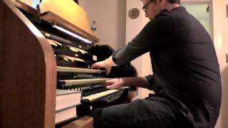 Huge Pipe Organ in Small House Michigan [upl. by Lonyer]