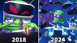 ASTRO BOT Alien Final Boss Fight Comparison  ASTRO BOT Rescue Mission VR 2018 vs 2024 [upl. by Samul]