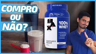 Review Honesto➡ WHEY Protein MAX TITANIUM Vale a PENA⭕ Whey 100 CONCENTRADO Max Titanium é BOM🔷 [upl. by Laise659]