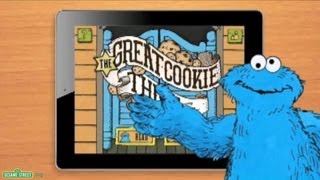 Sesame Street quotThe Great Cookie ThiefStarring Cookie Monsterquot App Preview [upl. by Htez580]