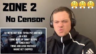 AUSSIE REACTS TO UK DRILL ZONE 2  NO CENSOR REACTION [upl. by Wilterdink741]