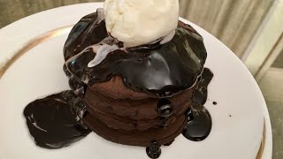 Eggless Chocolate Pancakes In 10 Min No Egg  Quick amp Easy Breakfast Recipe [upl. by Neiman]