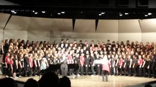 Riu Riu Chiu Spanish Carol 1556 arr Spevacek Winter Concert 2014 [upl. by Samaj]