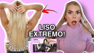 KERATINA CASERA ► CABELLO LISO Con Ingredientes NATURALES 😱 Maina [upl. by Tenej333]