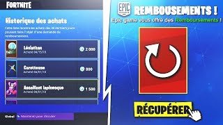 ⭐ AVOIR 3 NOUVEAUX REMBOURSEMENTS sur FORTNITE [upl. by Iruyas]