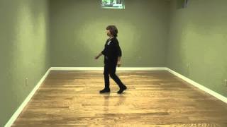 Linedance Lesson Rockin The Wagon Wheel choreo Jamie Marshall [upl. by Eisus810]