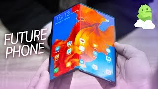 Huawei Mate X handson This foldable phone is from the FUTURE [upl. by Nayk]