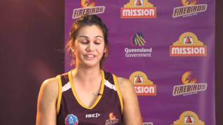 Queensland Firebirds Mission TV  Ameliaranne Wells [upl. by Damha]