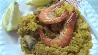 Paella para 40 personasPlato tipico de la cocina Española [upl. by Atinus621]